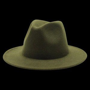 NWT Green Fedora Hat